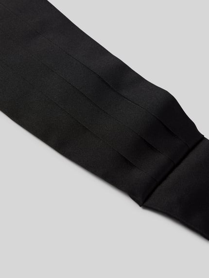 Blick Kummerbund aus Seide Black 2