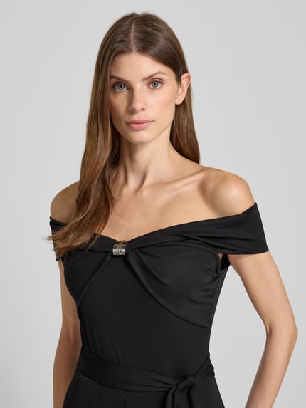 Lauren Ralph Lauren Kombinezon z odkrytymi ramionami model ‘DASHNA’ Czarny 3