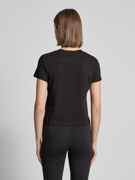 Calvin Klein Jeans T-shirt z nadrukiem z logo Czarny 5