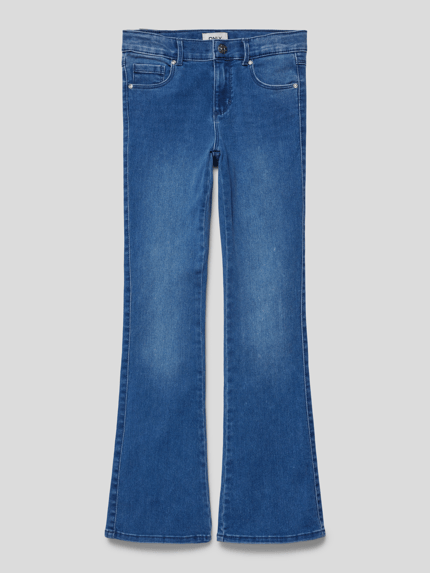 ONLY Flared cut jeans met 5-pocketmodel, model 'KONROYAL' Jeansblauw - 1