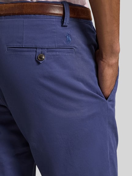 Polo Ralph Lauren slim fit chino van katoenmix Marineblauw - 3