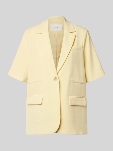 relaxed fit blazer met viscose model 'Likka' Shop The Look MANNEQUINE