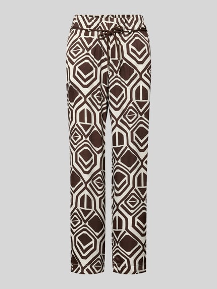Stoffhose mit Bindegürtel Modell 'Pia' Shop The Look MANNEQUINE