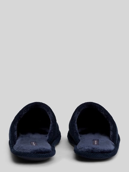 Tommy Hilfiger Hausschuh mit Logo-Detail Marine 5