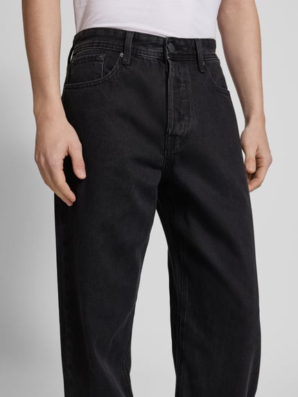 JACK & JONES Loose Fit Jeans im 5-Pocket-Design Modell 'EDDIE' Black 3