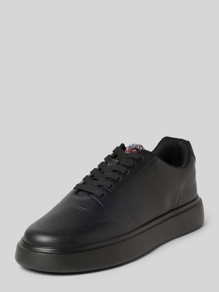 GUESS Sneaker mit Schnürverschluss Modell 'PLEZIA' Black 1