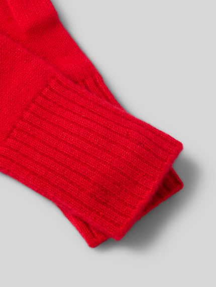 Seeberger Handschuhe aus reinem Kaschmir Rot 2