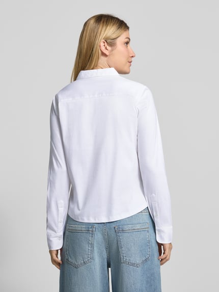 Christian Berg Woman Regular Fit Bluse aus Baumwolle Weiss 5