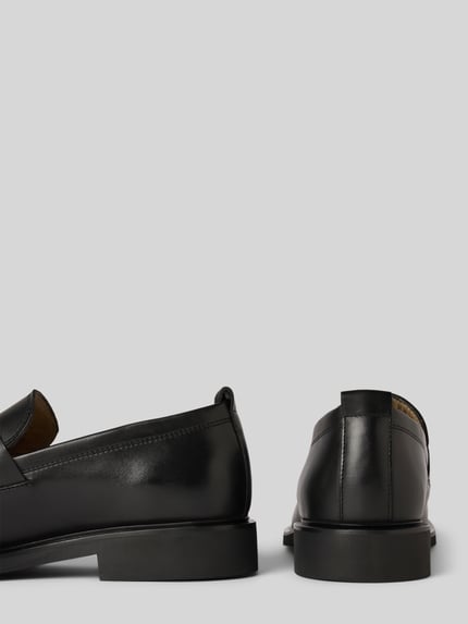 CK Calvin Klein Mokasyny z gładką podeszwą model ‘Rubber’ Czarny 2
