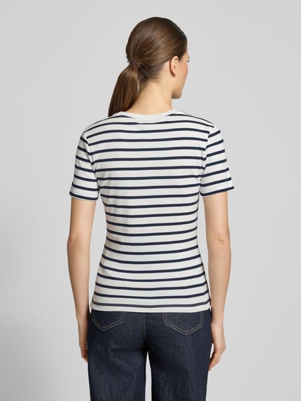 Tommy Hilfiger Slim Fit T-Shirt aus reiner Baumwolle Weiss 5