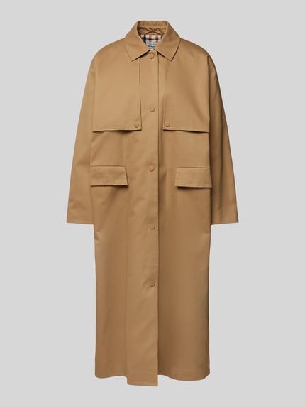 INFLUENCER'S CHOICE BY P&C* Trencz w stylu oversized Jasnobrązowy 2