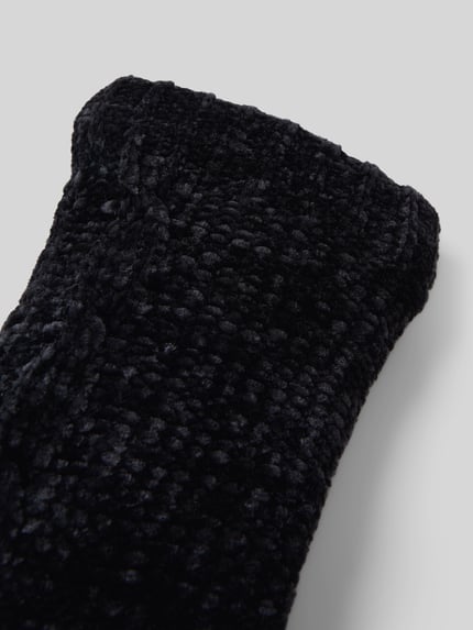 CAPELLI NEW YORK Socken mit geripptem Abschluss Black 2