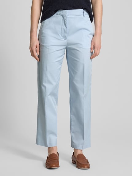 Tommy Hilfiger Slim fit chino van een mix van katoen en lyocell Lichtblauw - 4