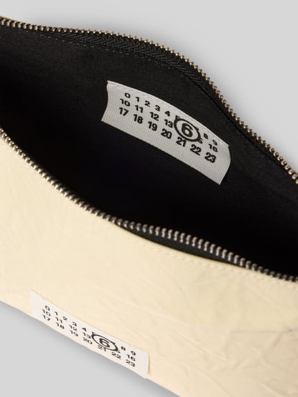 MM6 Maison Margiela Handtas met labeldetail Beige - 5