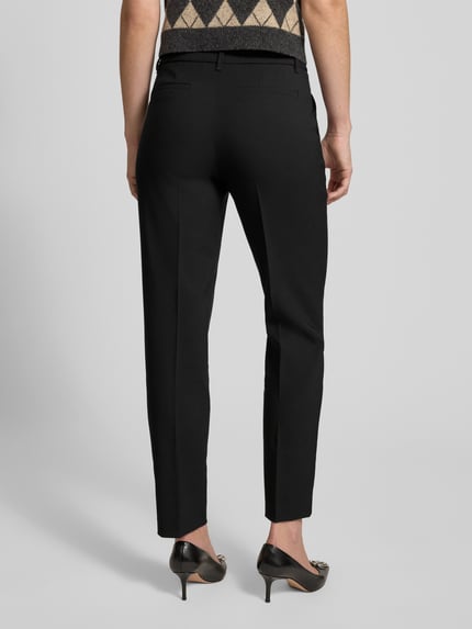 Betty Barclay Stoffen broek met persplooien Zwart - 5