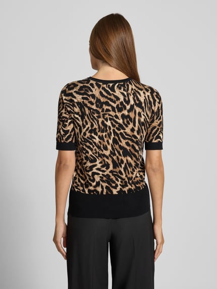 Betty Barclay Strickpullover mit gerippten Abschlüssen Black 5