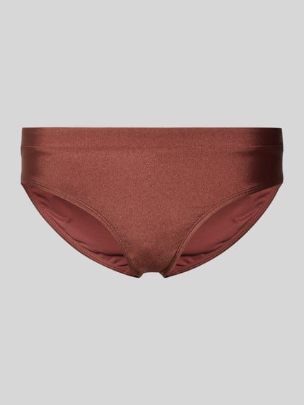 Produktfoto, Bikini-Slip mit elastischem Bund Modell 'ISLA' von Barts in Braun, Material-Mix mit Stretch-Anteil, Regular-Fit, glatte Textur.