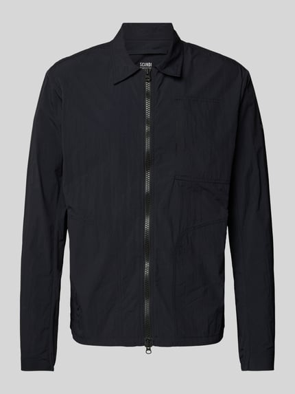 SCANDINAVIAN EDITION Jacke mit Umlegekragen Marine 2