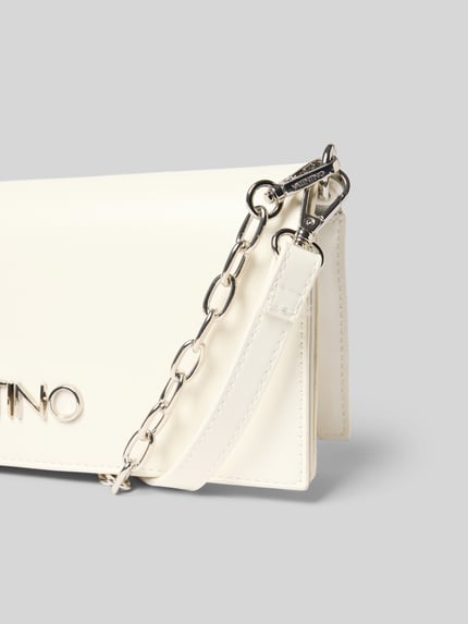 Valentino Bags Umhängetasche mit Label-Detail Modell 'STEFANY' Weiss 2