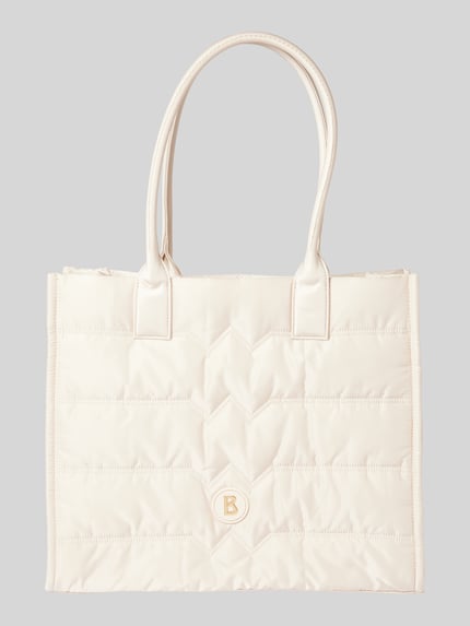 BOGNER Handtas met labeldetail, model 'wallis' Zand - 1