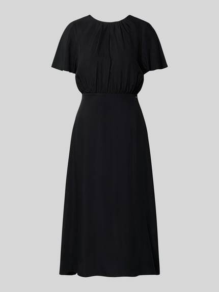 Armani Exchange Midi-jurk met plooien Zwart - 2