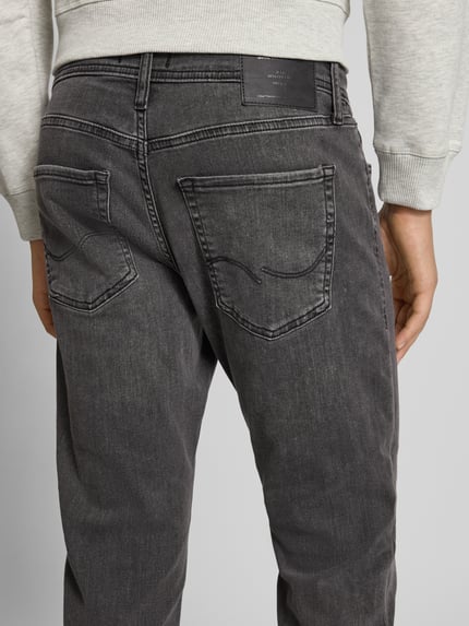 JACK & JONES Gekleurde slim fit jeans Donkergrijs - 3