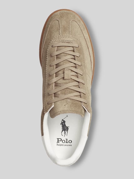 Polo Ralph Lauren Sneakers van echt suède Beige - 4
