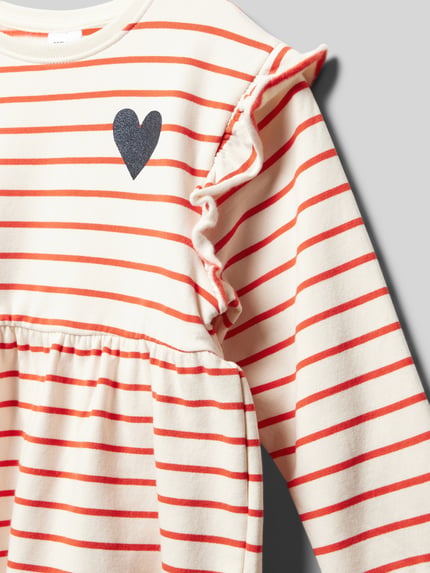 NAME IT Kleid mit Motiv-Print Modell 'TORINA' Rot 2