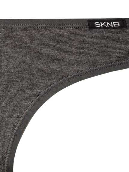 SKINY Rio slip, set 2 stuks Antraciet gemêleerd - 3