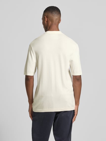 JACK & JONES Premium Koszulka polo z listwą guzikową model ‘WILLIAM’ Biały 5