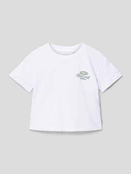 Rip Curl Kort T-shirt met labelprint op de achterkant Wit - 1