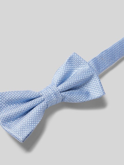 Prince Bowtie Fliege mit Hosenträgern im Set aus reiner Seide Bleu 2