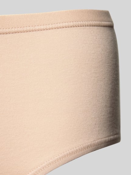 Sloggi Slip met labelprint, model 'GO DAILY' in een set van 3 stuks Beige - 2
