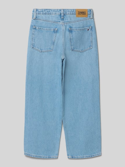 Tommy Hilfiger Teens Baggy Jeans aus reiner Baumwolle Blau 3