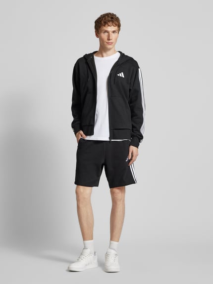 adidas Sportswear Sweatjacke mit Logo-Stitching Black 1