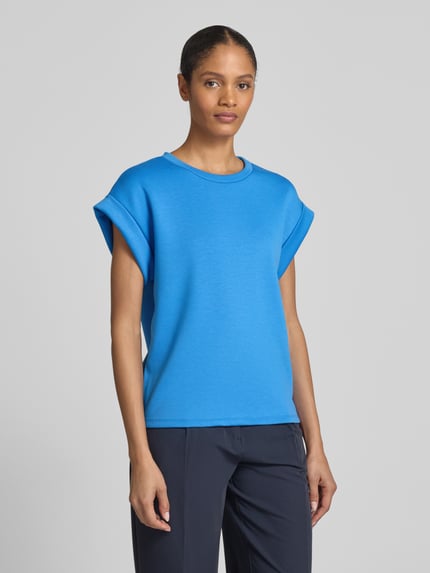 VILA T-shirt met ronde hals, model 'SIFFI' Koningsblauw - 4