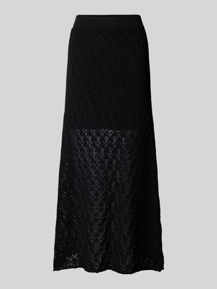 Selected Maxirock mit elastischem Bund Modell 'NIVA' Black 2