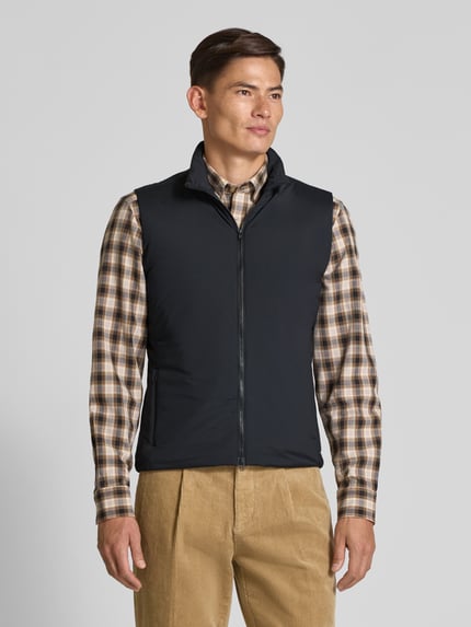 SCANDINAVIAN EDITION Weste mit Stehkragen BLACK 4