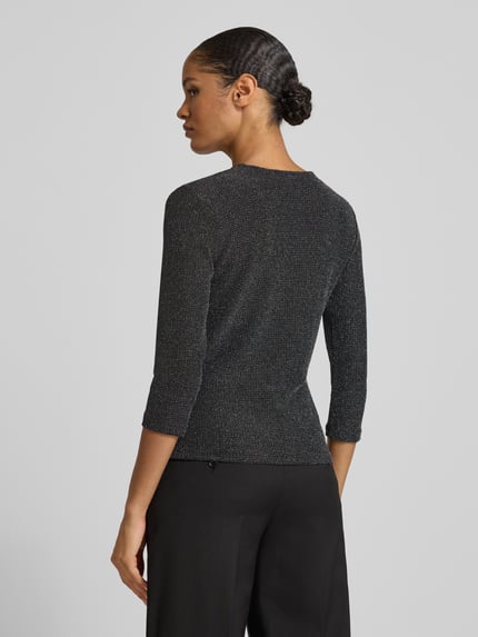 Christian Berg Woman Selection Blouseshirt in wikkellook Zilver - 5