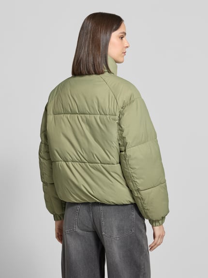 VERO MODA Steppjacke mit hohem Stehkragen Modell 'VMBRENDA' Gruen 5