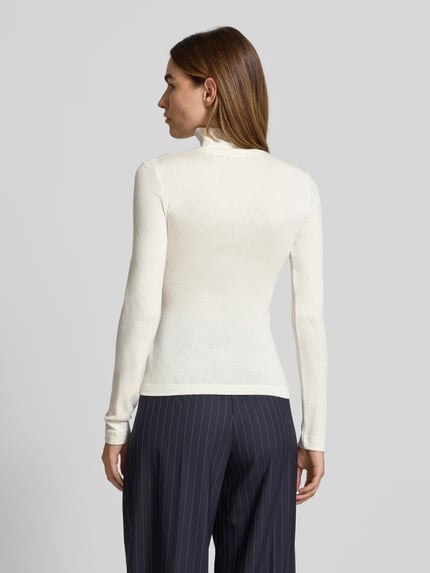 GUESS Longsleeve mit Stehkragen Modell 'ANITA' Ecru 5