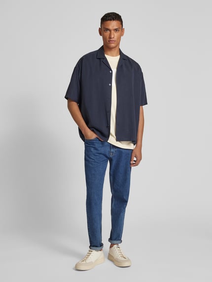 BOSS T-Shirt mit Statement- und Label-Print Modell 'Tessin' Offwhite 1