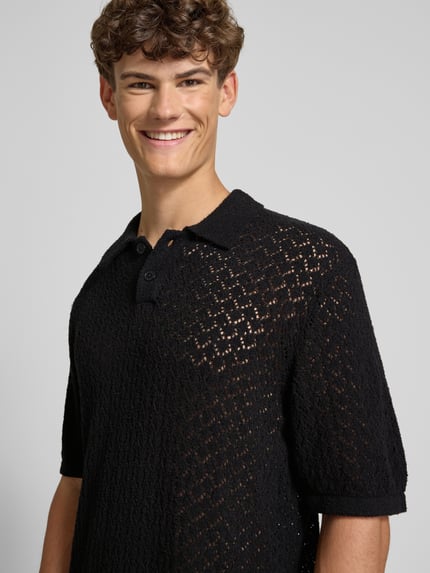 JACK & JONES Freizeithemd mit Knopfleiste Modell 'HYDRA' Black 3