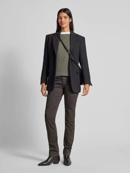 ANGELS Jeansy o kroju slim fit z 5 kieszeniami model ‘CICI’ Antracytowy 1