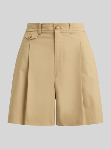 Lauren Ralph Lauren regular fit short van puur katoen Middenbruin - 2