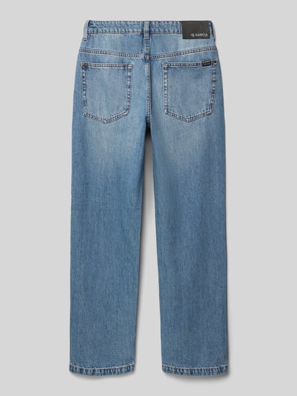 Garcia Baggy fit jeans in 5-pocketmodel, model 'Jaysen' Blauw - 3