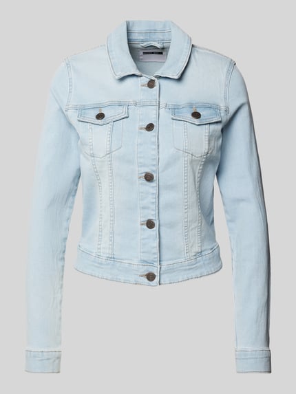NOISY MAY® Jeansjack met klepzakken, model 'DEBRA' Lichtblauw - 2