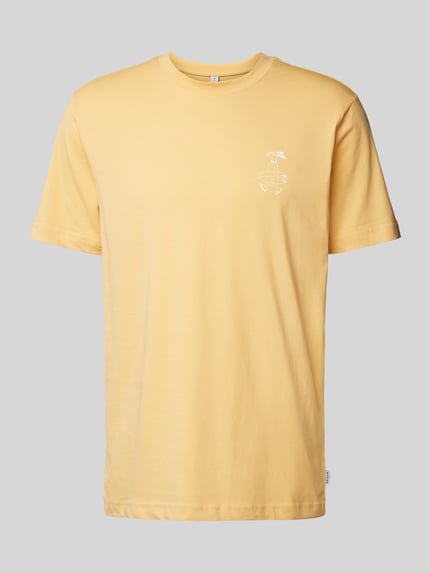 Mazine T-Shirt mit Motiv-Print GELB 2