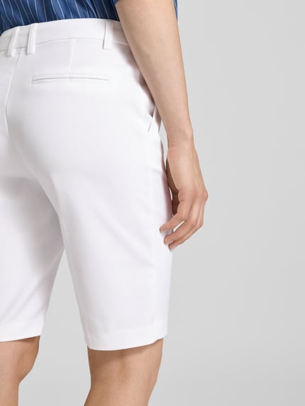 FREE/QUENT Korte regular fit broek met steekzakken, model 'Isabella' Wit - 3