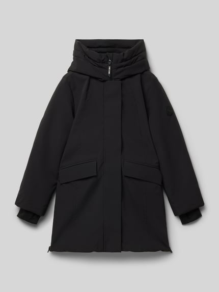 Cars Jeans Regular fit parka met capuchon, model 'Pincy' Zwart - 1